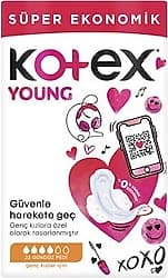 Kotex Young Gündüz 22'li Hijyenik Ped ürün görseli