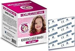 Kurmed Optik Çocuk Kapatıcı Göz Pedi Kız 50 Adet ürün görseli