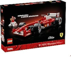 Lego 11375 Icons Ferrari F2004 ve Michael Schumacher ürün görseli