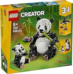 Lego 31165 Creator 3'ü 1 Arada Vahşi Hayvanlar Panda Ailesi ürün görseli