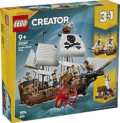 Lego 31387 Creator 3'ü 1 Arada İkonik Korsan Gemisi ürün görseli