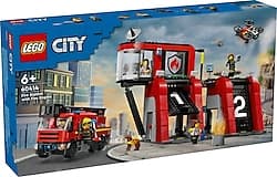 Lego 60414 City İtfaiye Kamyonlu İtfaiye Merkezi ürün görseli