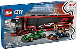 Lego 60445 City RB20 ve AMR24 F1 Arabalı F1 Kamyonu ürün görseli