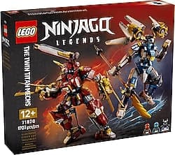 Lego 71870 Ninjago İkiz Titan Robotları ürün görseli