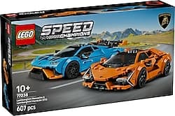 Lego 77238 Speed Champions Lamborghini Revuelto ve Huracan STO ürün görseli