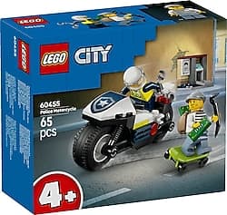 Lego 60455 City Polis Motosikleti Takibi ürün görseli