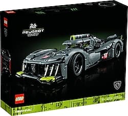 Lego 42156 Technic Peugeot 9x8 24H Le Mans Hybrid Hypercar ürün görseli