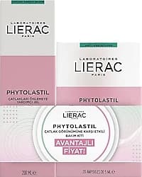 Lierac Phytolastil Gel Çatlak Oluşumunu Azaltmaya Yardımcı Jel 200 ml + Ampul 20x5 ml Bakım Kiti ürün görseli