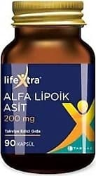 Lifextra Alfa Lipoik Asit 200 mg 90 Kapsül ürün görseli