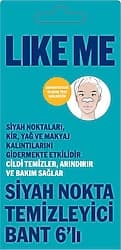 Like Me Siyah Nokta Temizleyici Bant 6'lı ürün görseli