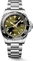 Longines HydroConquest L3.790.4.06.6 Çelik Kordon Yeşil Erkek Kol Saati ürün görseli