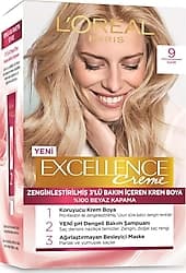 L'Oreal Paris Excellence Creme 9 Sarı Saç Boyası ürün görseli