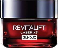 L'Oreal Paris Revitalift Lazer X3 Yoğun Yaşlanma Karşıtı Gündüz Bakım Kremi 50 ml ürün görseli