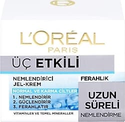 L'Oreal Paris 3 Etkili Nemlendirici Jel Krem Normal Ve Karma Ciltler 50 ml ürün görseli