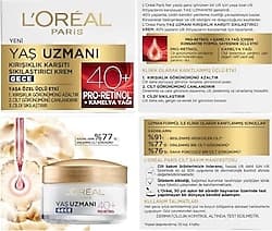 L'Oreal Paris Yaş Uzmanı Kırışıklık Karşıtı Gece Kremi 50 ml ürün görseli