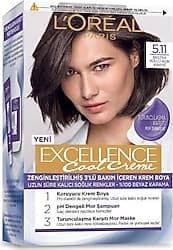 L'Oreal Paris Excellence Cool Creme 5.11 Ekstra Küllü Açık Kahve Saç Boyası ürün görseli