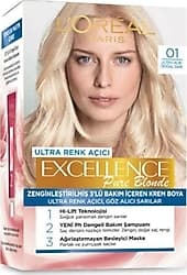 L'Oreal Paris Excellence Pure Blonde 01 Ultra Açık Doğal Sarı Saç Boyası ürün görseli