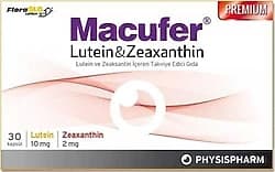 Macufer Lutein Zeaxanthin 30 Kapsül ürün görseli