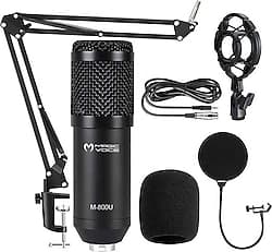 Magicvoice M-800U Condenser Yayıncı Mikrofonu ürün görseli