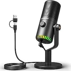 Maono DM30 RGB USB Condenser Mikrofon ürün görseli