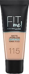 Maybelline Fit Me Matte + Poreless 115 Ivory 30 ml Likit Fondöten ürün görseli