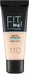 Maybelline Fit Me Matte + Poreless 30 ml Likit Fondöten ürün görseli