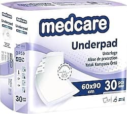 Medcare 60x90 cm 30'lu Yatak Koruyucu Örtü ürün görseli