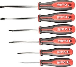 Milwaukee T4932471809 Tri-Lobe 6 Parça Torx Tornavida Seti ürün görseli