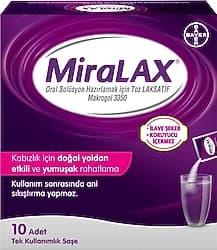 Miralax 10 Saşe ürün görseli