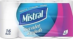 Mistral 2 Katlı 16'lı Tuvalet Kağıdı ürün görseli