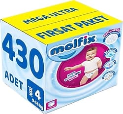 Molfix 4 Numara Maxi 86'lı 5 Adet Külot Bez ürün görseli