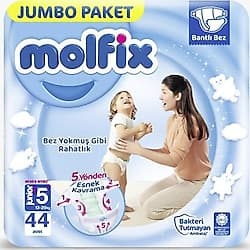 Molfix 5+ Numara Junior Plus 44'lü Bebek Bezi ürün görseli