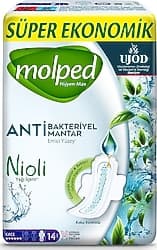 Molped Hijyen Max Gece 14'lü Hijyenik Ped ürün görseli