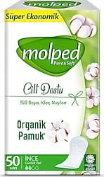 Molped Pure & Soft İnce Günlük Ped 50'li ürün görseli