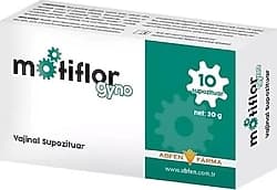 Motiflor Probiyotik Gyno Vajinal Supozituar 10 Tablet ürün görseli