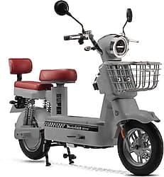 Motolux GO55 800 W Elektrikli Motosiklet Gri ürün görseli