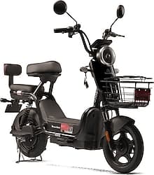 Motolux Gogo 600 W Elektrikli Motosiklet Siyah ürün görseli