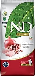 N&D Prime Kitten Tahılsız Tavuklu ve Narlı 5 kg Yavru Kedi Maması ürün görseli