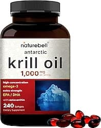 Naturebell Antarctic Krill Oil 1000 mg 240 Softgels ürün görseli