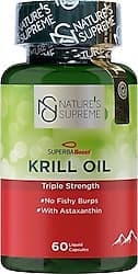 Nature's Supreme Krill Oil 1000 mg 60 Kapsül ürün görseli