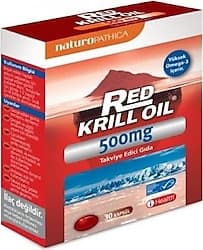 Naturopathica Red Krill Oil 500 mg 30 Kapsül ürün görseli