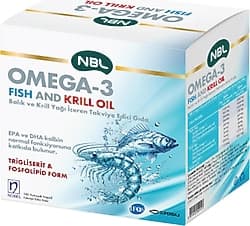 NBL Omega 3 Balık Krill Yağı 100 Kapsül ürün görseli