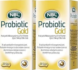 NBL Probiotic Gold 20 Saşe 2'li ürün görseli