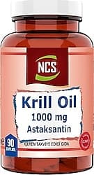 Ncs Krill Oil 1000 mg Astaksantin 2 mg 90 Softgel ürün görseli