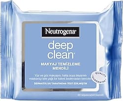Neutrogena Deep Clean 25'li Makyaj Temizleme Mendili ürün görseli