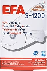 New Life EFA S-1200 Omega 3 Balık Yağı 45 Kapsül ürün görseli