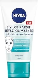 Nivea Sivilce Karşıtı 3'ü 1 Arada 150 ml Beyaz Kil Maskesi ürün görseli