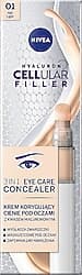 Nivea Hyaluron Cellular Filler 3in1 Renkli 01 Açık Ton Göz Kremi ürün görseli