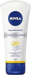 Nivea Q10 Yaşlanma Karşıtı 3 Etkili El Kremi 75 ml ürün görseli