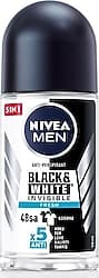 Nivea Men Invisible Black & White 50 ml Erkek Roll-On Deodorant ürün görseli